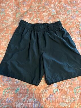 Mitre Kids Black Athletic Shorts